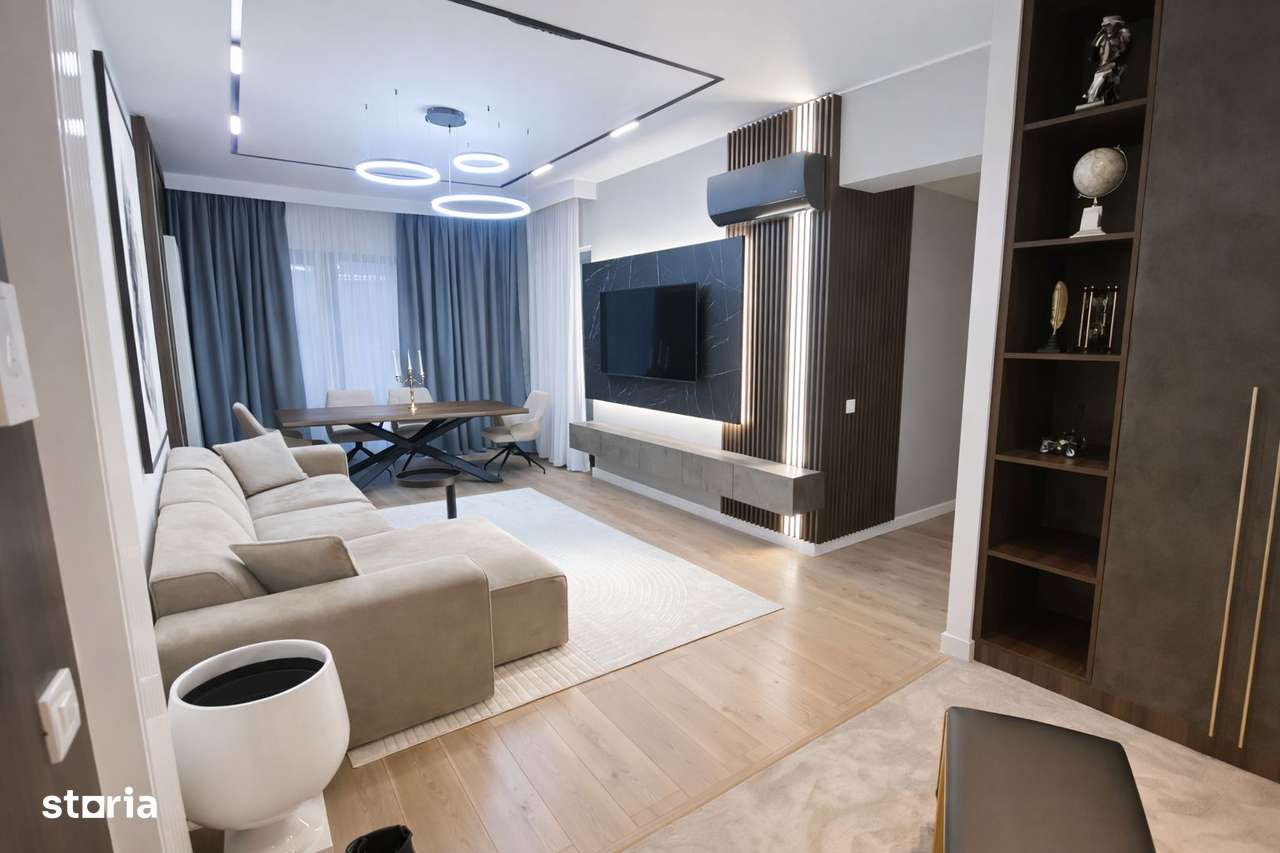 Apartament Iasi Podu Ros, 3 camere/ 2 bai, MOBILAT si UTILAT!-1