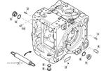 John Deere 6110 - oś tylna - obudowa dyferencjału AL221263 - 1