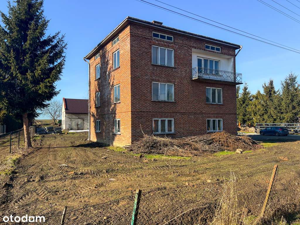 Budynek z Projektem na Hostel 491 m2 – Mirocin-1