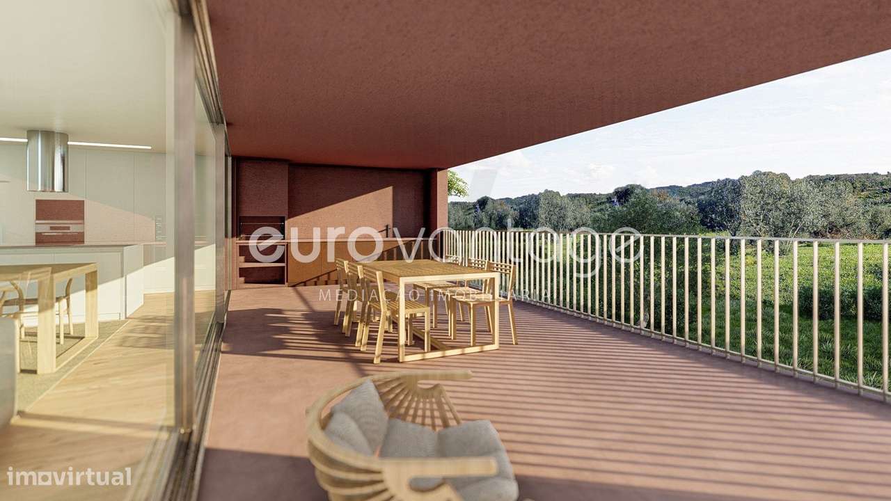 Moradia T4 Nova em Ansião, com vista deslumbrante para a Serra de Sicó - Grande imagem: 2/28