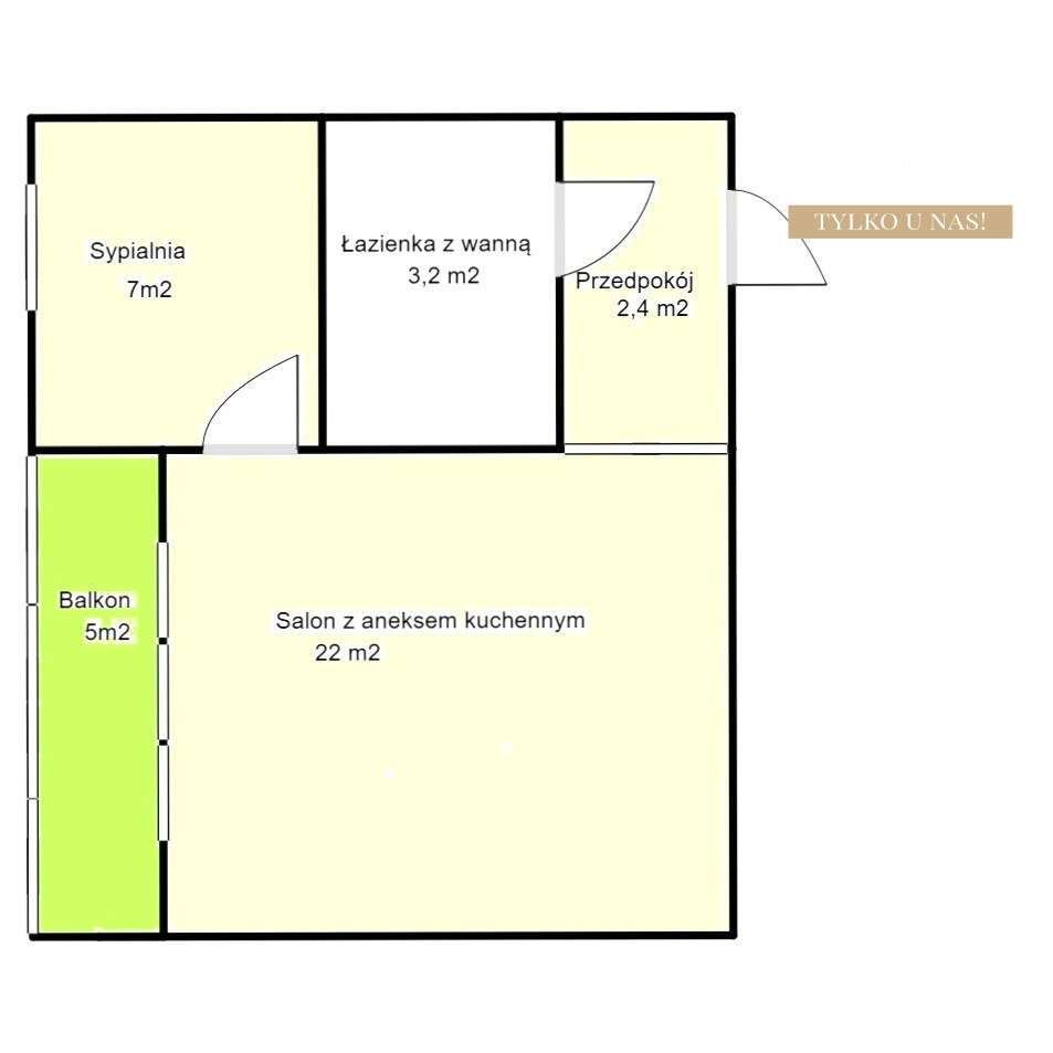 Dwupokojowe mieszkanie na sprzedaż, blisko centrum-17
