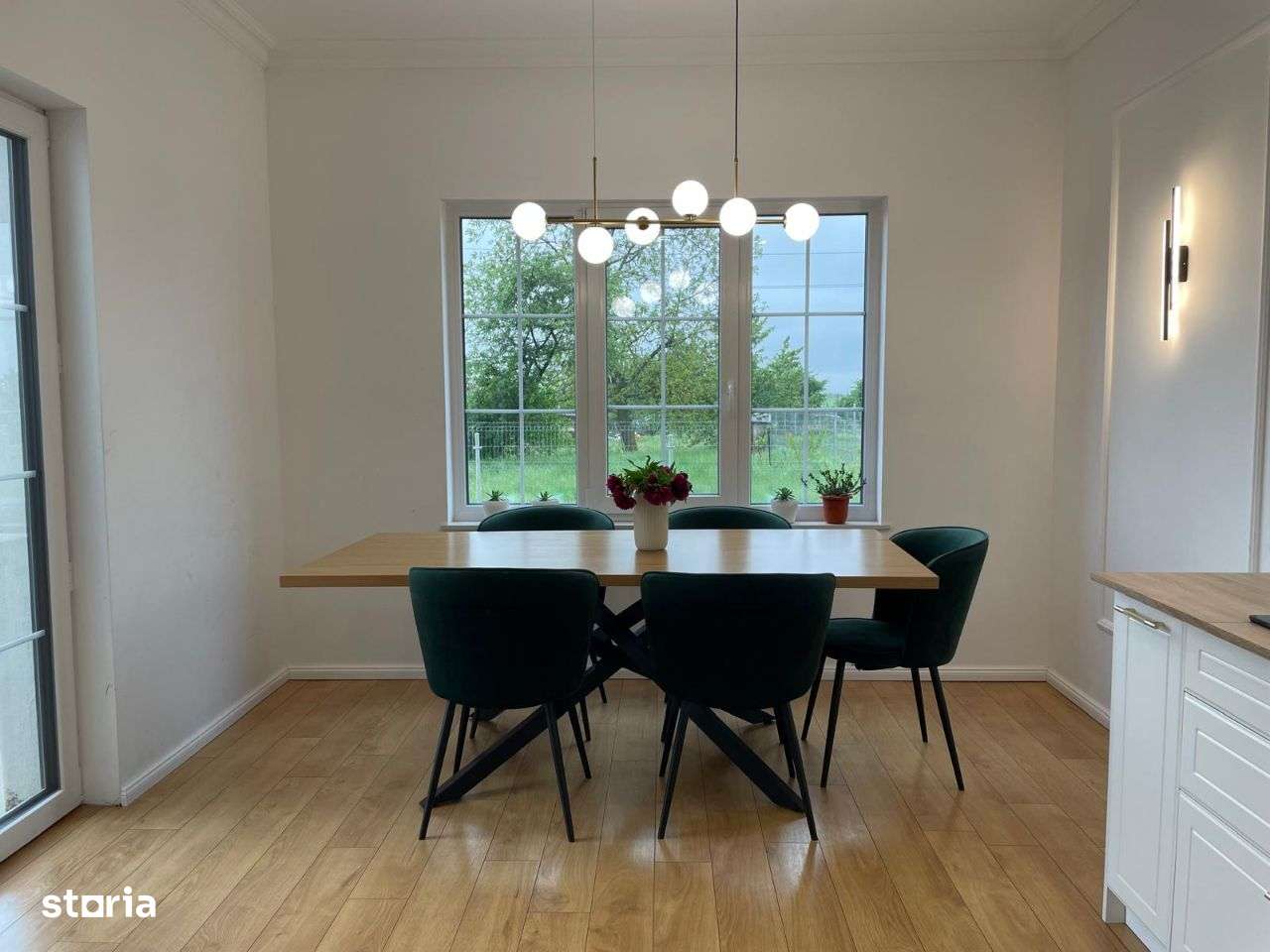 Casă spațioasă cu 3 camere și grădină în Burdujeni - Imagine principală: 5/14