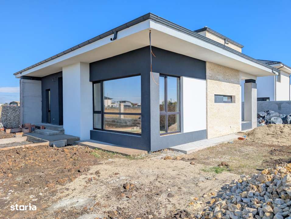 Casa 4 camere parter 100 mp | 0 comision | Tunari Nord | 440 mp teren - Imagine principală: 2/7