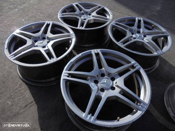 Jogo De Jantes Jgjant1119 MERCEDES W204 CLASSE C 2008 220CDI 170CV 4P CINZA 65 8.5Jx19 5X112 66.4MM - 4