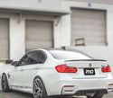 AILERON LIP SPOILER TRASEIRO PARA BMW F30 M PERFORMANCE PRETO BRILHANTE - 4