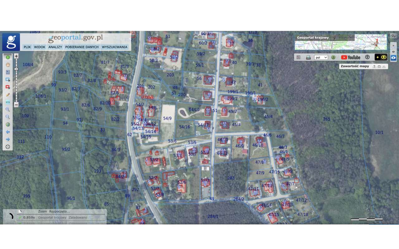 Działka budowlana pod lasem - Pełny obrazek: 4/7