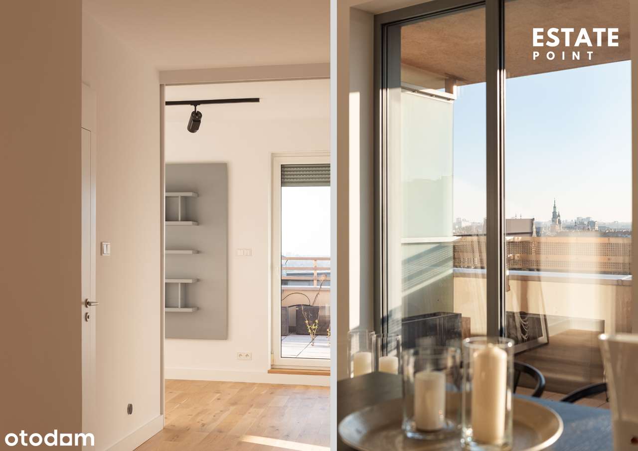 Apartament z ogromnym tarasem i widokiem na Cytadelę-11