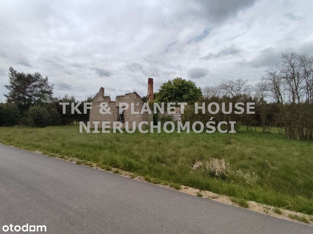 Działka z zabud. 4500 m2 Bogusławy gm. Paradyż - Pełny obrazek: 5/9