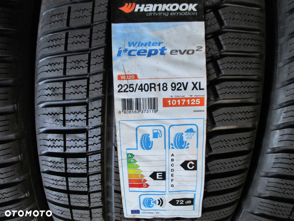 OPONY 225 40 18 92V XL HANKOOK - ZIMA NOWE - 2