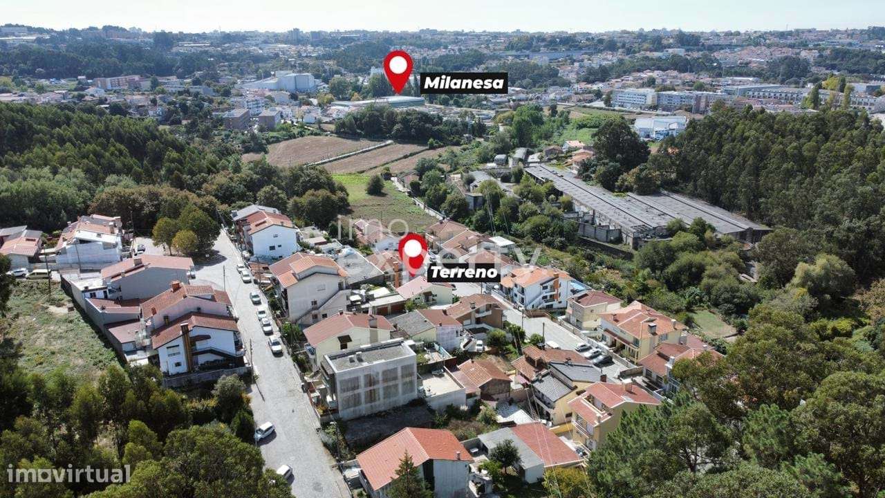 Terreno Urbano em Milheirós, Porto - Grande imagem: 4/10