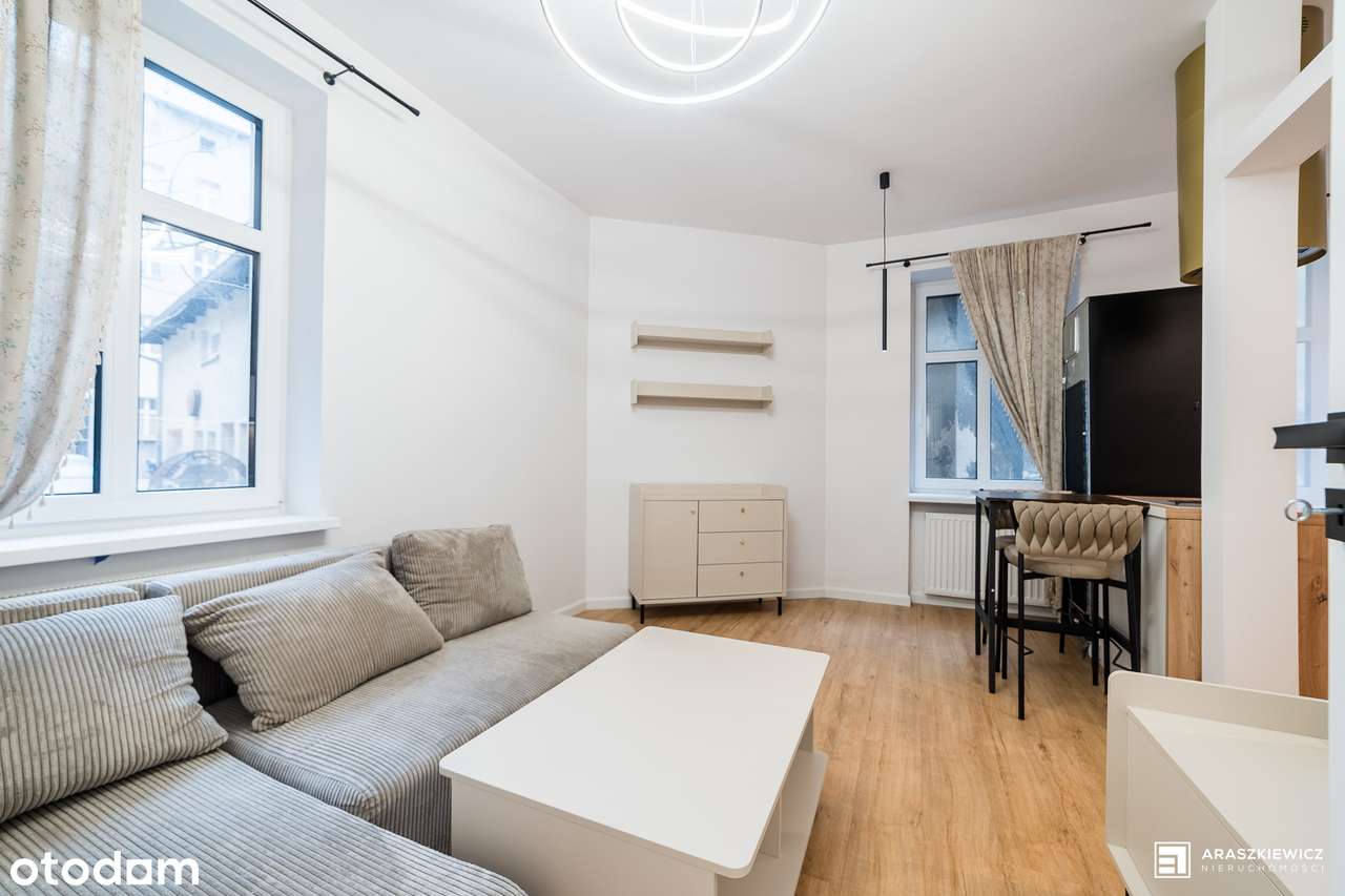 STYLOWE mieszkanie 37 m² po remoncie w sercu Łazarza, OSOBNA GARDEROBA-9