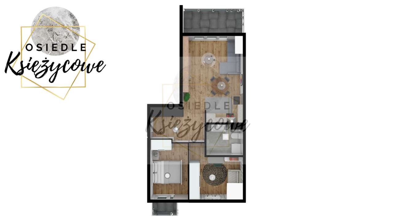 Nowe, komfortowe Mieszkanie w Siechnicach! - Pełny obrazek: 2/8