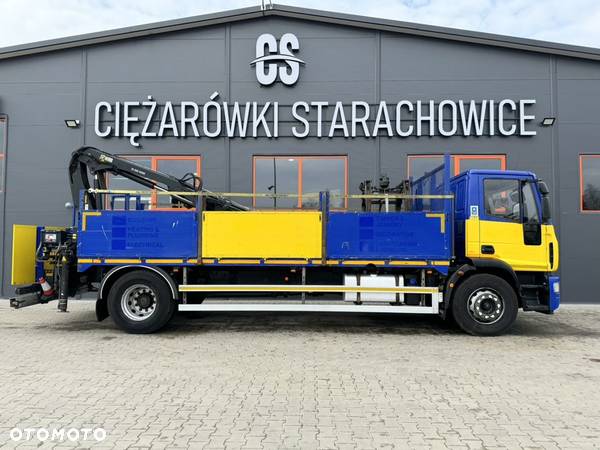 Iveco Iveco Eurocargo 180E25 // skrzyniowy z żurawiem // anglik - 9