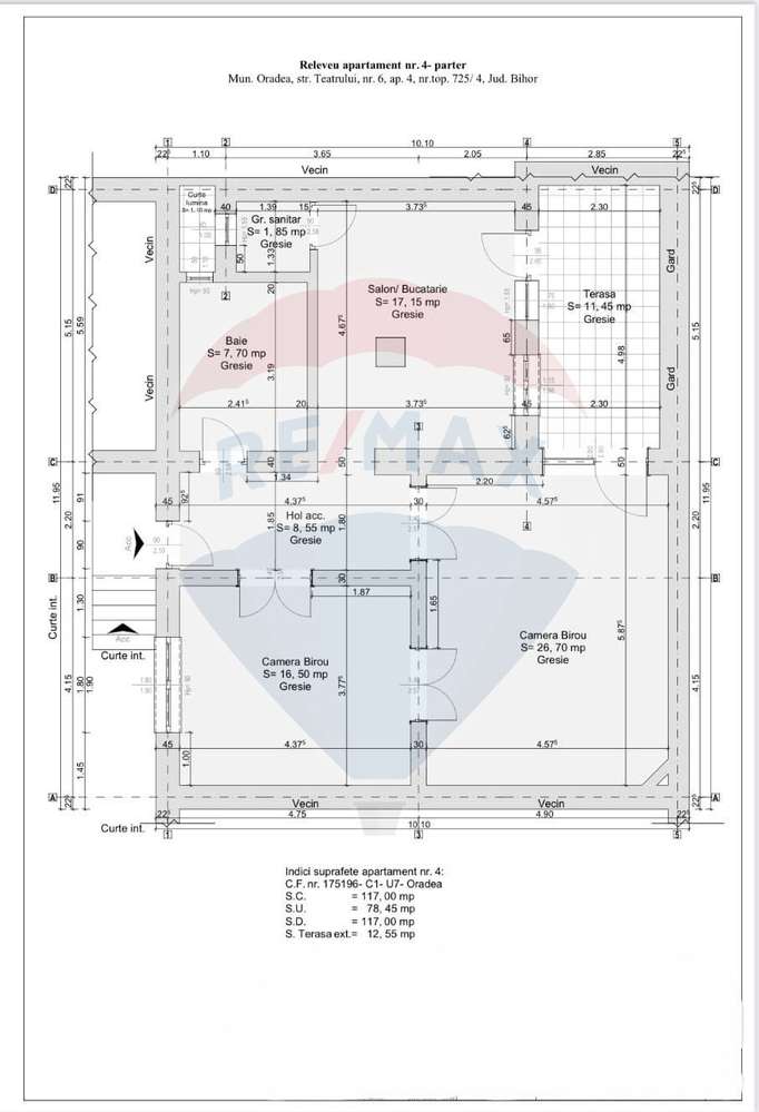 Birou Premium+ cu Terasă, Ultracentral Oradea, Gata de Activitate Acum-17