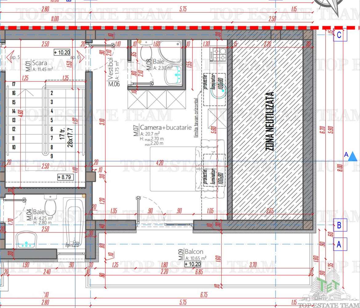 Garsoniera bloc boutique cu balcon zona Uverturii-Lacul Morii - Imagine principală: 4/4