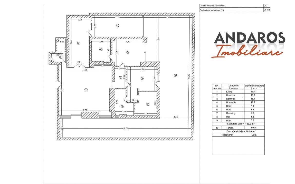Apartament 3 camere Aviatiei - Caramfil, 2 locuri parcare, jacuzzi ext-15