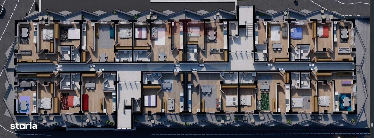 DE VANZARE apartament cu 3 camere nou ,central ,Piata Salajanca-5