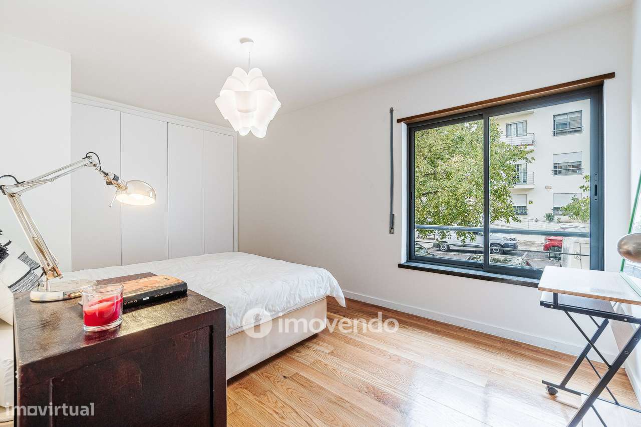 Apartamento T1 com estacionamento em Belém-22