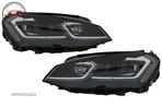 Kit Exterior Complet VW Golf VII 7 (2012-2017) cu Faruri LED Semnal Dinamic R-line- livrare gratuita - 10