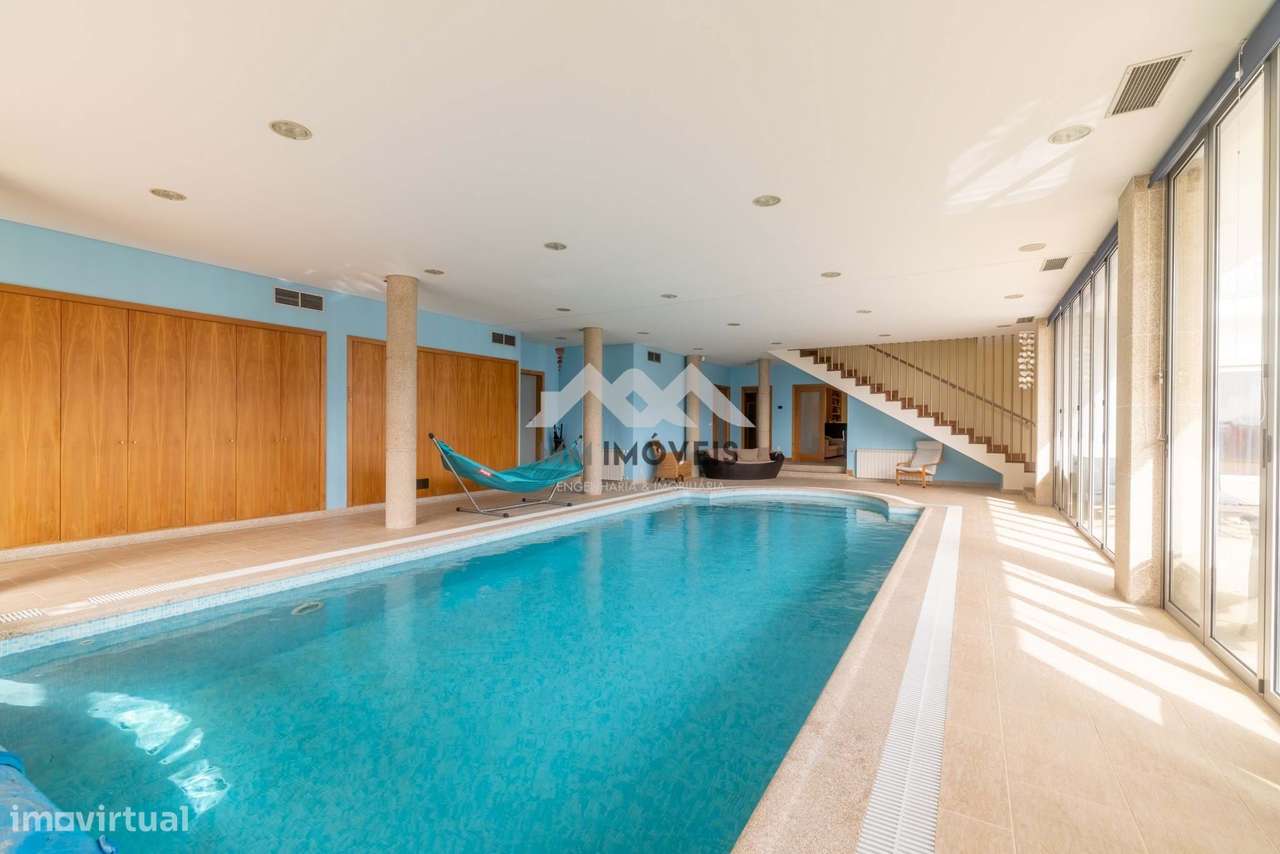 Moradia T6 | Braga | Isolada | Piscina | 1 000m2 | Terraço | Jardim |-3