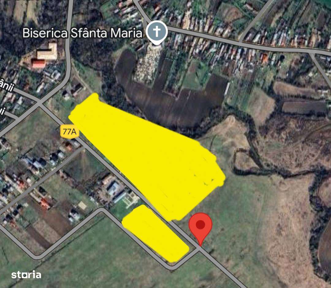 Terenuri intravilane de vânzare în Colacu, Răcari COMISION 0!-0