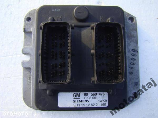 KOMPUTER ASTRA ZAFIRA X18XE1 90560476 S98001-11 - 1