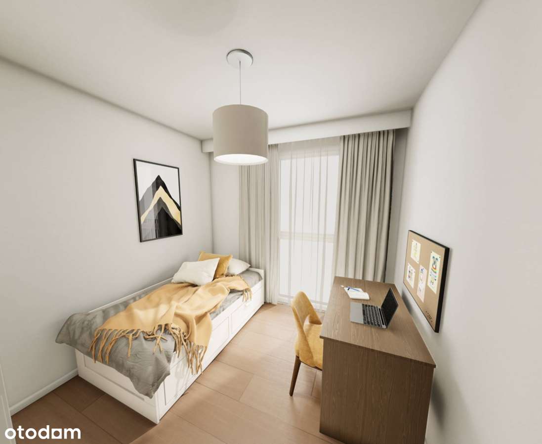 3 pokoje, Nowe Centrum Łodzi, PROMOCJA - Pełny obrazek: 4/8