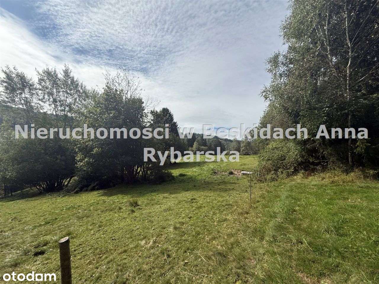 Budowlano-rolna działka w Beskidach .-4