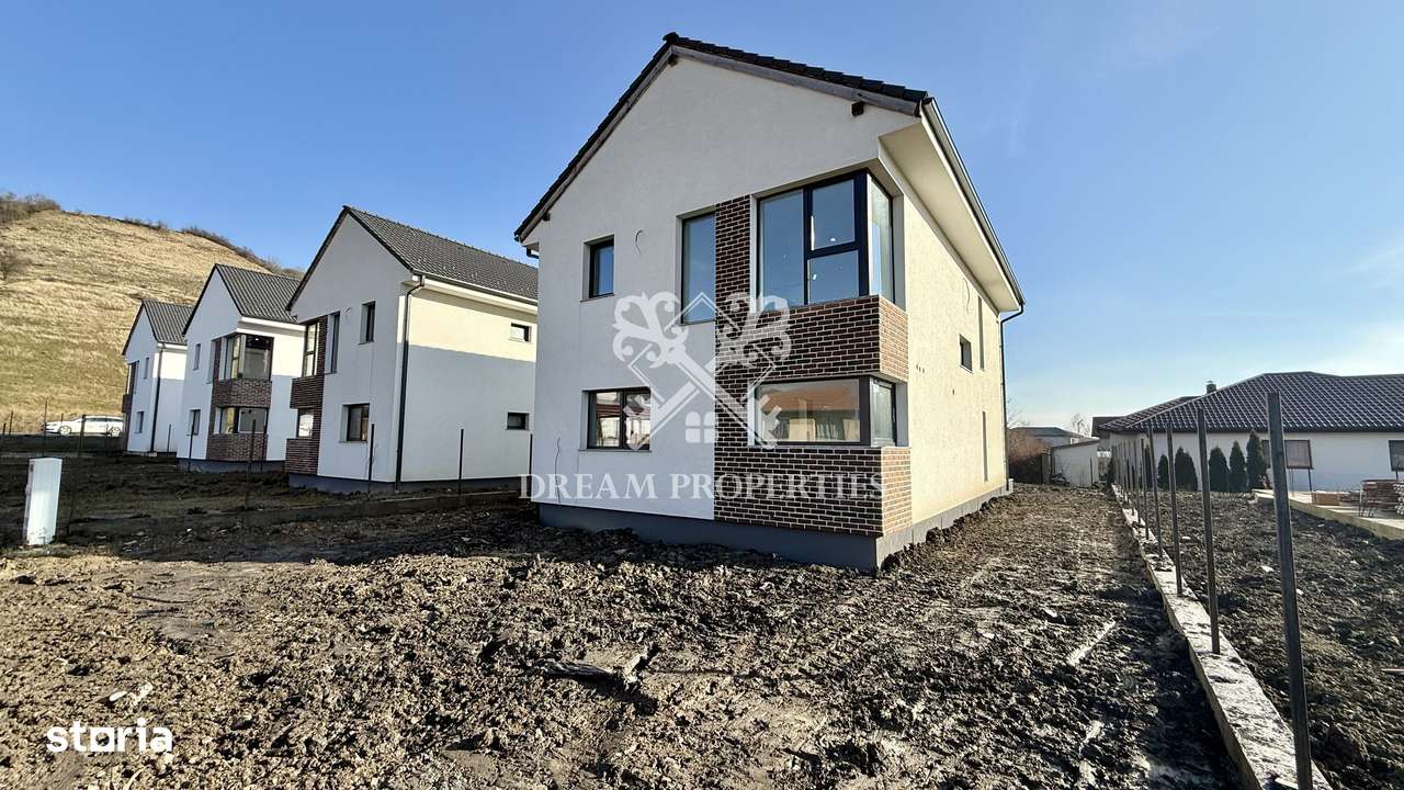 COMISION 0%! Casă individuală, 5 camere, 3 bai, teren 474 mp, Chinteni-14