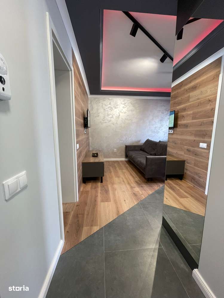 Apartament 2 camere, balcon și grădină,mobilat complet, zona D Stanca-3