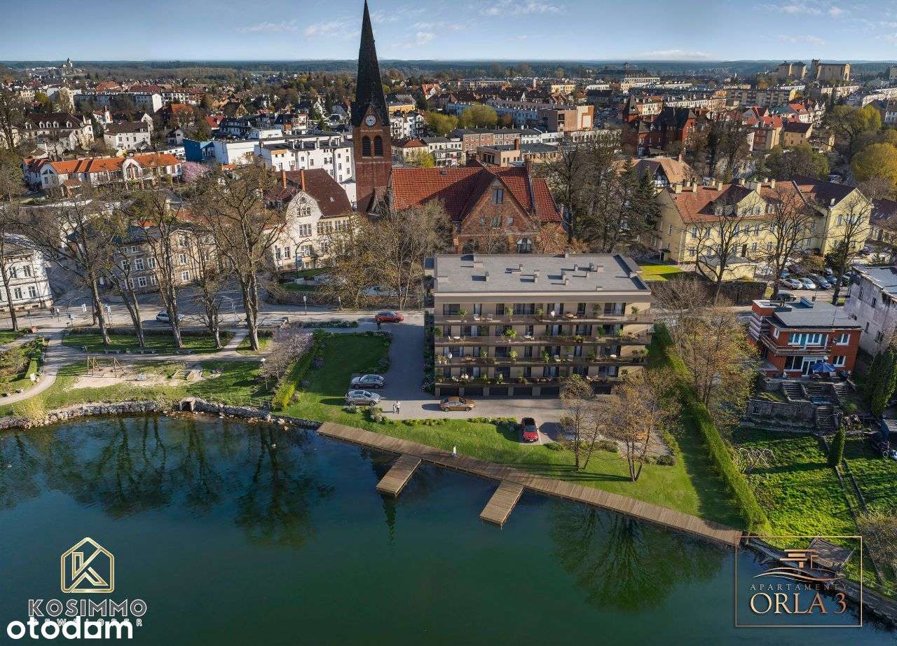 M15 APARTAMENTY Orla 3, Centrum, 3 pokoje, 2 piętro, widok na jezioro - Pełny obrazek: 4/13