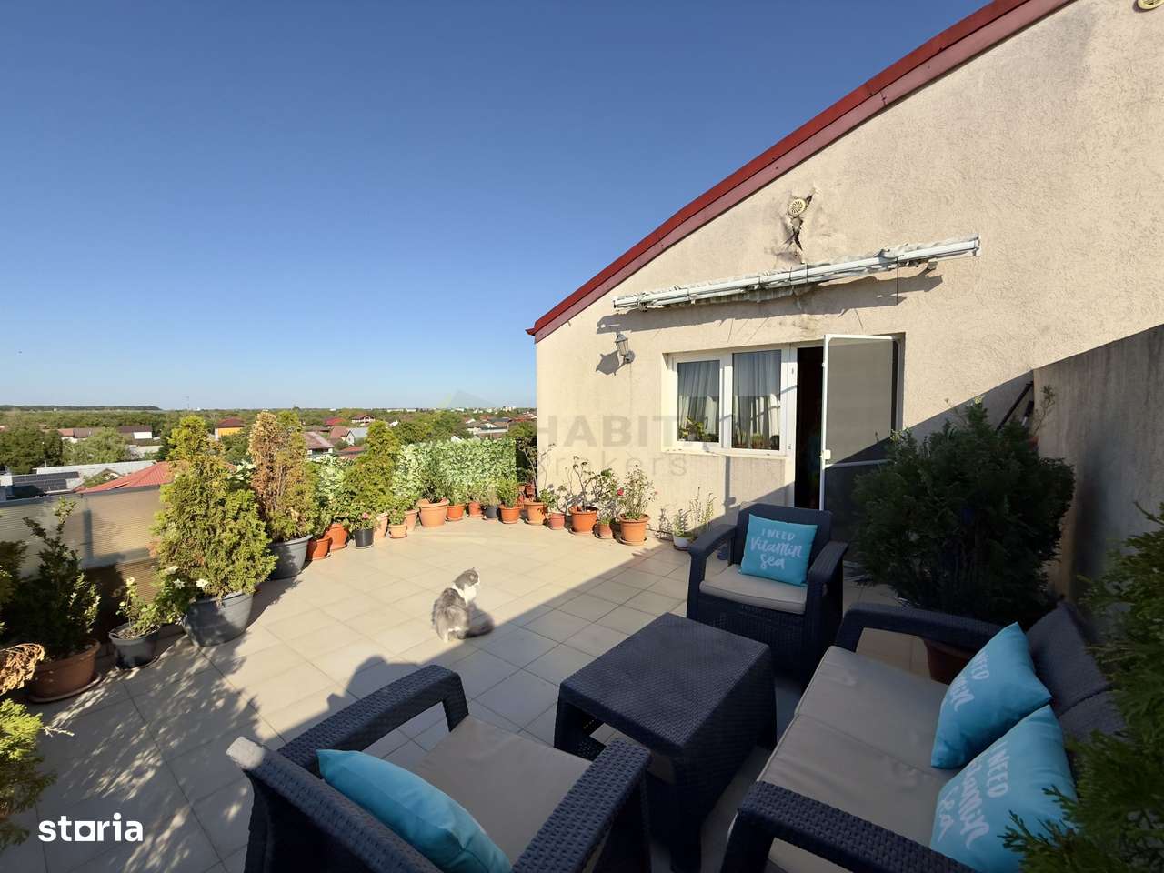 Apartament 3 camere cu terasa de 30 mp | Complet mobilat - Imagine principală: 3/16