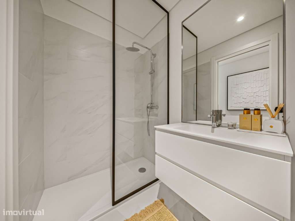 Apartamento T2 em Condomínio Privado com Piscina e Ginásio - Colina...-15