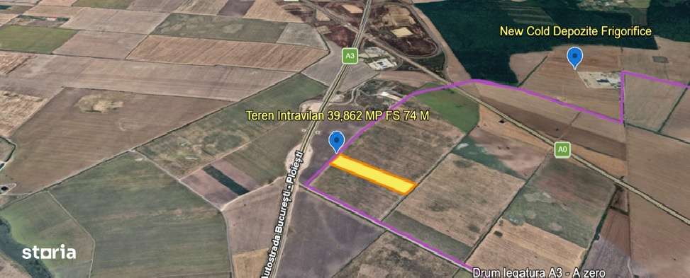 Vanzare Teren 38.862 MP Intravilan Tarla 10–Ștefanestii de Jos, Zon-0
