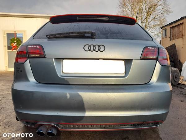 AUDI A3 8P LIFT MASKA POKRYWA SILNIKA LY7E - 15