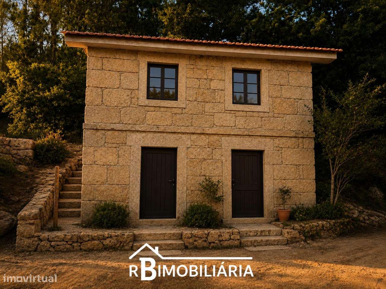 Moradia V2 em Pedra com Vista sobre a Albufeira de Ribeiradio – Sejães-11