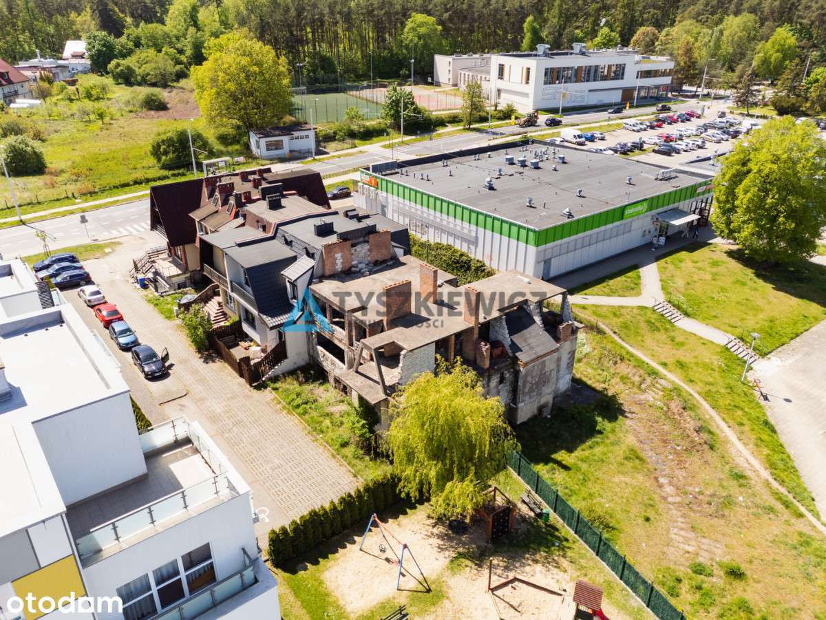 Działka z budynkiem w stanie surowym - Pełny obrazek: 4/20