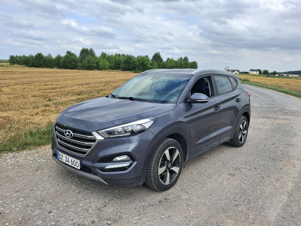 Hyundai Tucson III (2015-2020) blue 1.6 CRDi 2WD DCT Premium 2018