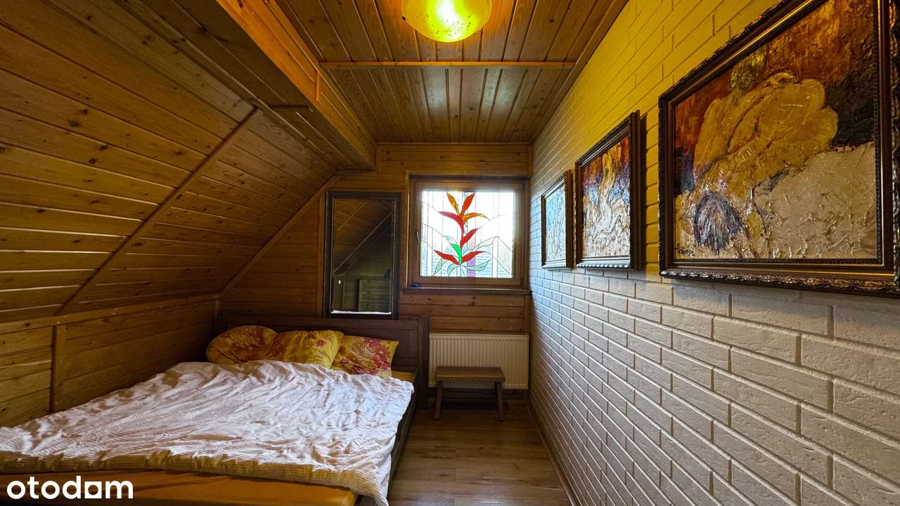 Piękny dom z bala z basenem pod Starym Groniem BRENNA-17