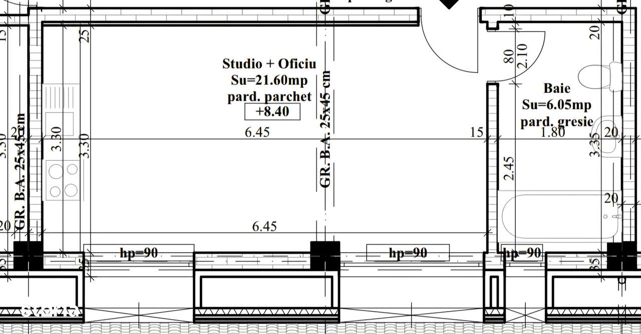 TVA INCLUS-Apartament 1 camera Vișoianu Pepco/ Mutare acum-5
