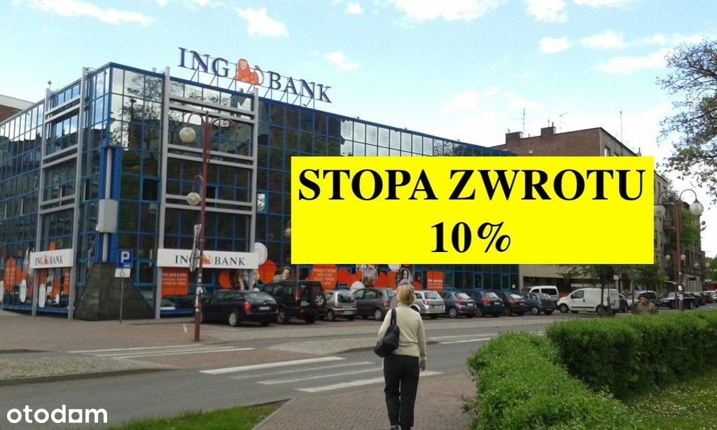 Obiekt Wynajęty- 10% Szybki Zwrot Inwestycji.