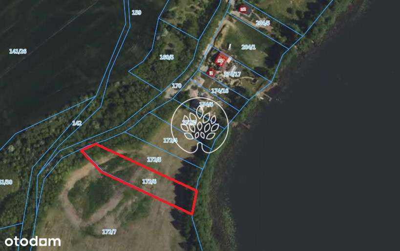 Działka z linią brzegową ! Wydane warunki zabudowy - Pełny obrazek: 4/4