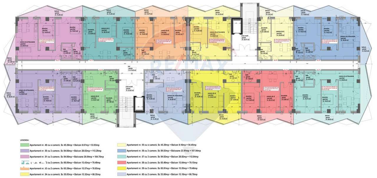 DE VANZARE apartament cu 3 camere nou ,central ,Piata Salajanca-4