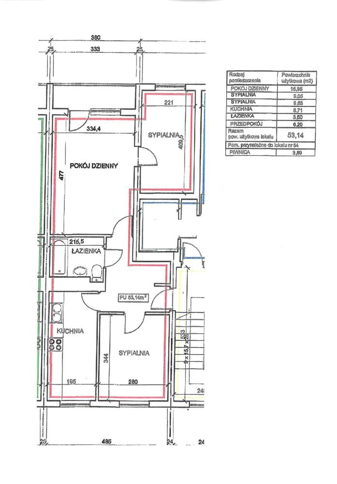 3 pokoje | Blisko komunikacji | Balkon | Piwnica-3