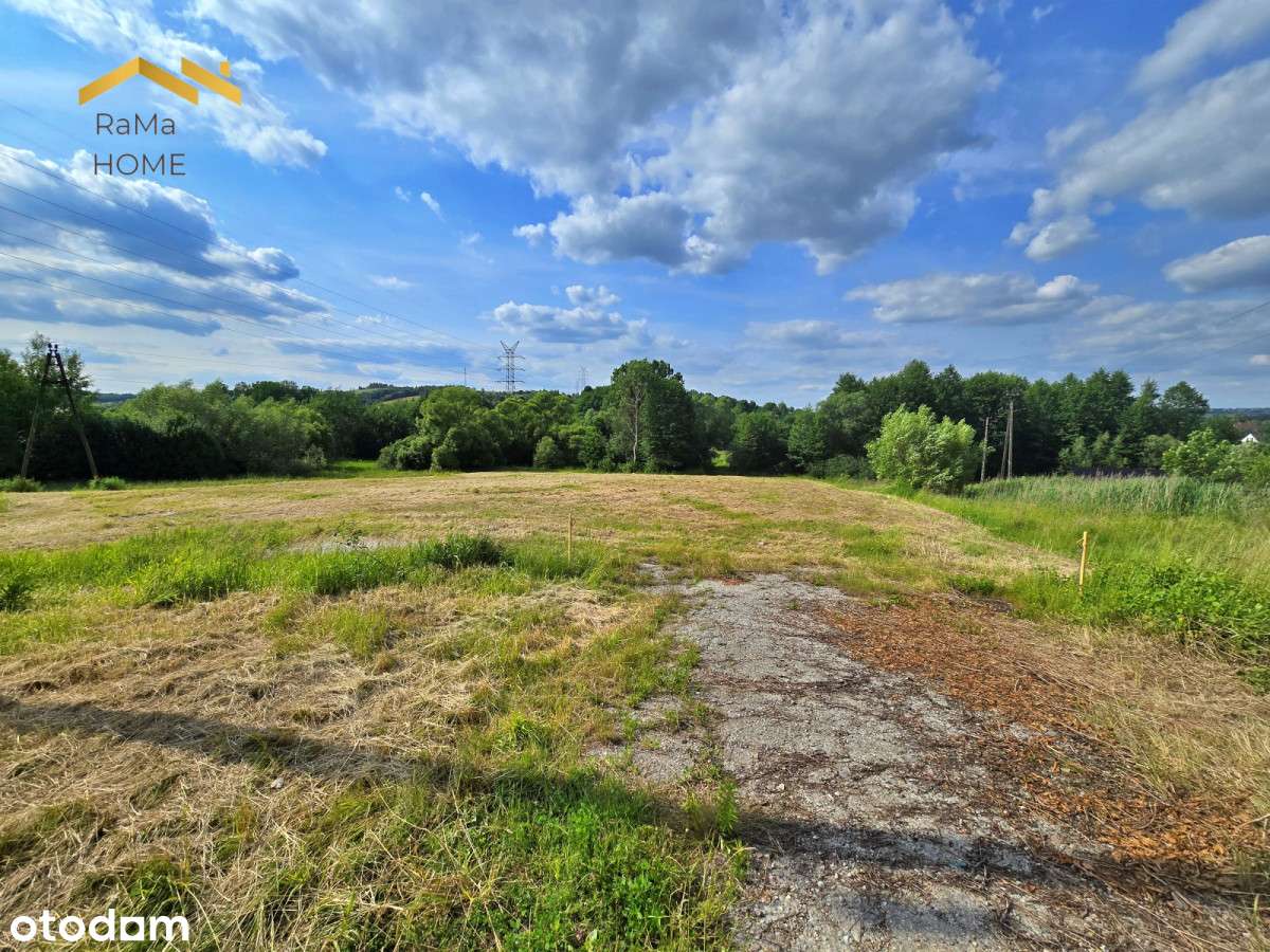 Działka usługowa 7000m2 , wjazd z drogi powiatowej-0