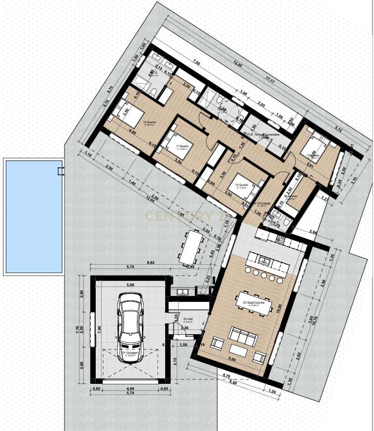 Moradia T4 em Viseu - Lordosa-7