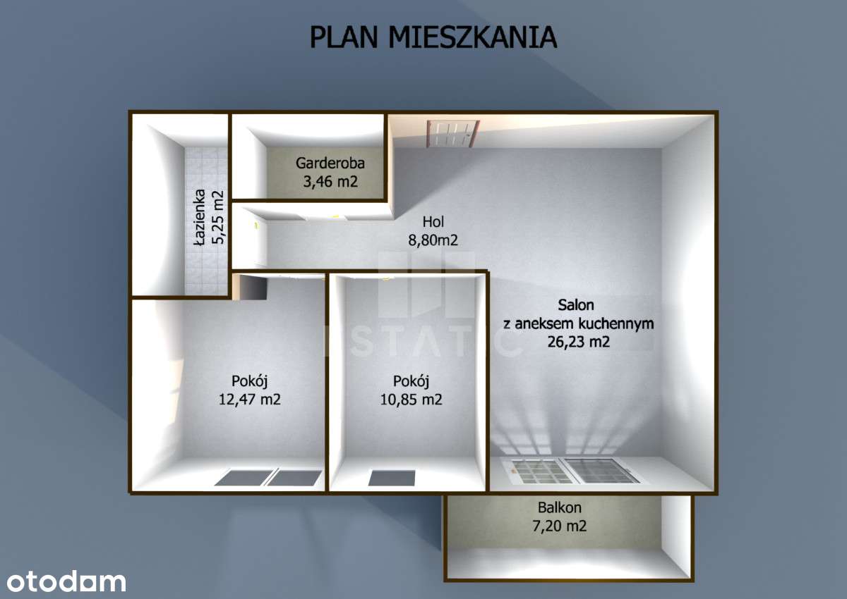 Prestiżowa inwestycja Porto | 3 pokoje | Letnica-17