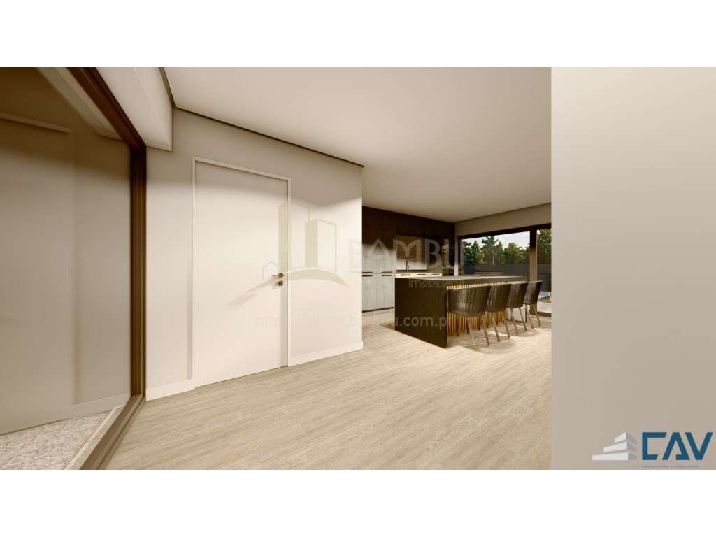 Moradia T3 de Arquitetura Moderna com Piscina - Em Construção-12