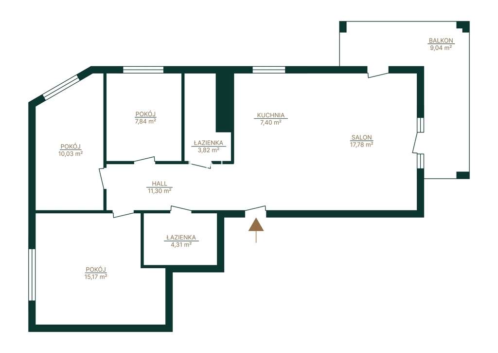 Komfortowe 4 pokoje | Świetna komunikacja-14