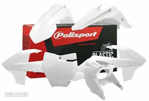 kit plasticos polisport branco ktm sx 65 - 1